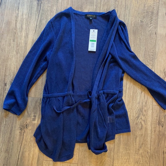Brand new with Tags Blue Cardigan Sweater - Picture 7 of 9
